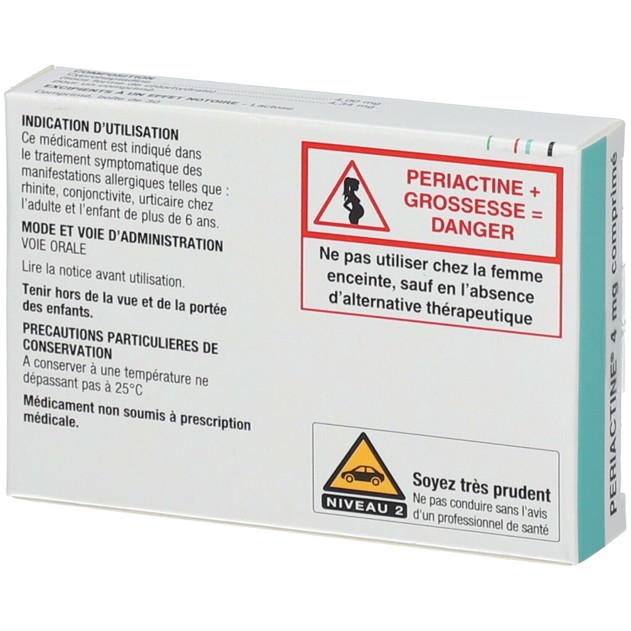 Periactin sans ordonnance